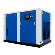 oil free screw air compressor for glass making